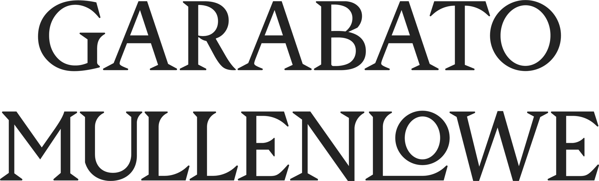 Garabato MullenLowe logo
